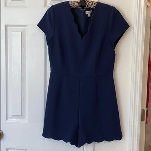 Navy Blue Romper